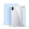 thumbnail image 2 of Pour Huawei Honor Pad X9 Étui avec Porte-Stylo Support Rabattable Magnétique Dos Souple TPU pour Honor Pad X9 X8 Pro Étui Tablette 11.5 Vert Clair pour Honor Pad X8 Pro, 2 of 6