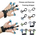 thumbnail image 3 of Silicone Hand Finger Gripper - Elastic Trainer for Wrist & Finger Strength - Multifunctional, Comfortable, Portable Exerciser for All Ages, 3 of 8