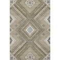 thumbnail image 3 of HomeRoots 679251 9 x 12 ft. Beige, Ivory & Gray Tribal Washable Machine Made Rectangle Area Rug with UV Protection, 3 of 9