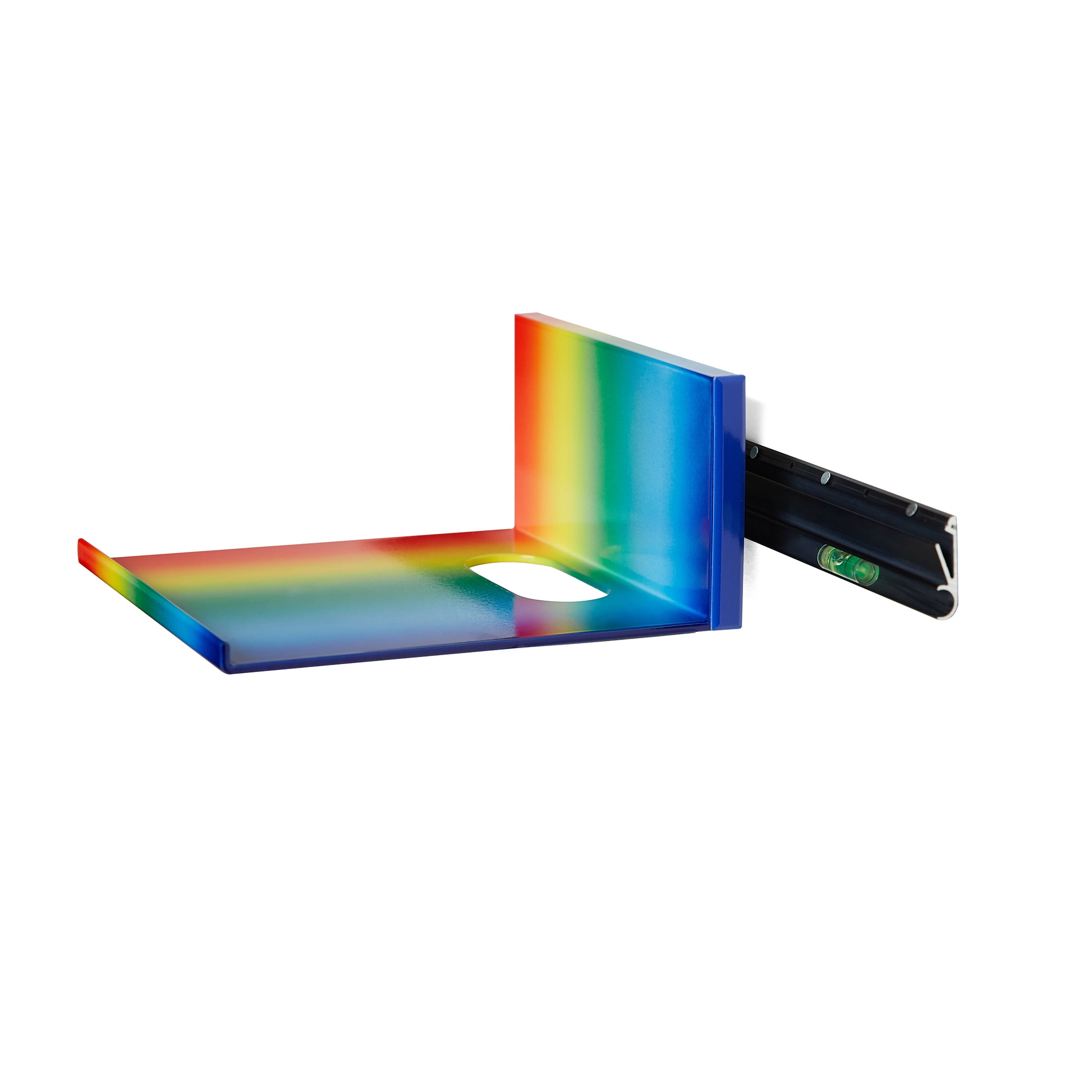 Hangman No-Stud Smart Device Shelf, Rainbow Finish, SMS-RW for Streaming Devices