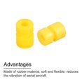 thumbnail image 4 of Uxcell 24Pack RC Anti Vibration Rubber Balls for F4 Flight Controller M2x6.6mm Yellow, 4 of 6