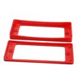 thumbnail image 4 of Recogida del de Montaje para LP SG Guitar W Plástico Rojo / Tornillo Conjunto de 2 Sunnimix Anillo de montaje de pastilla, 4 of 6
