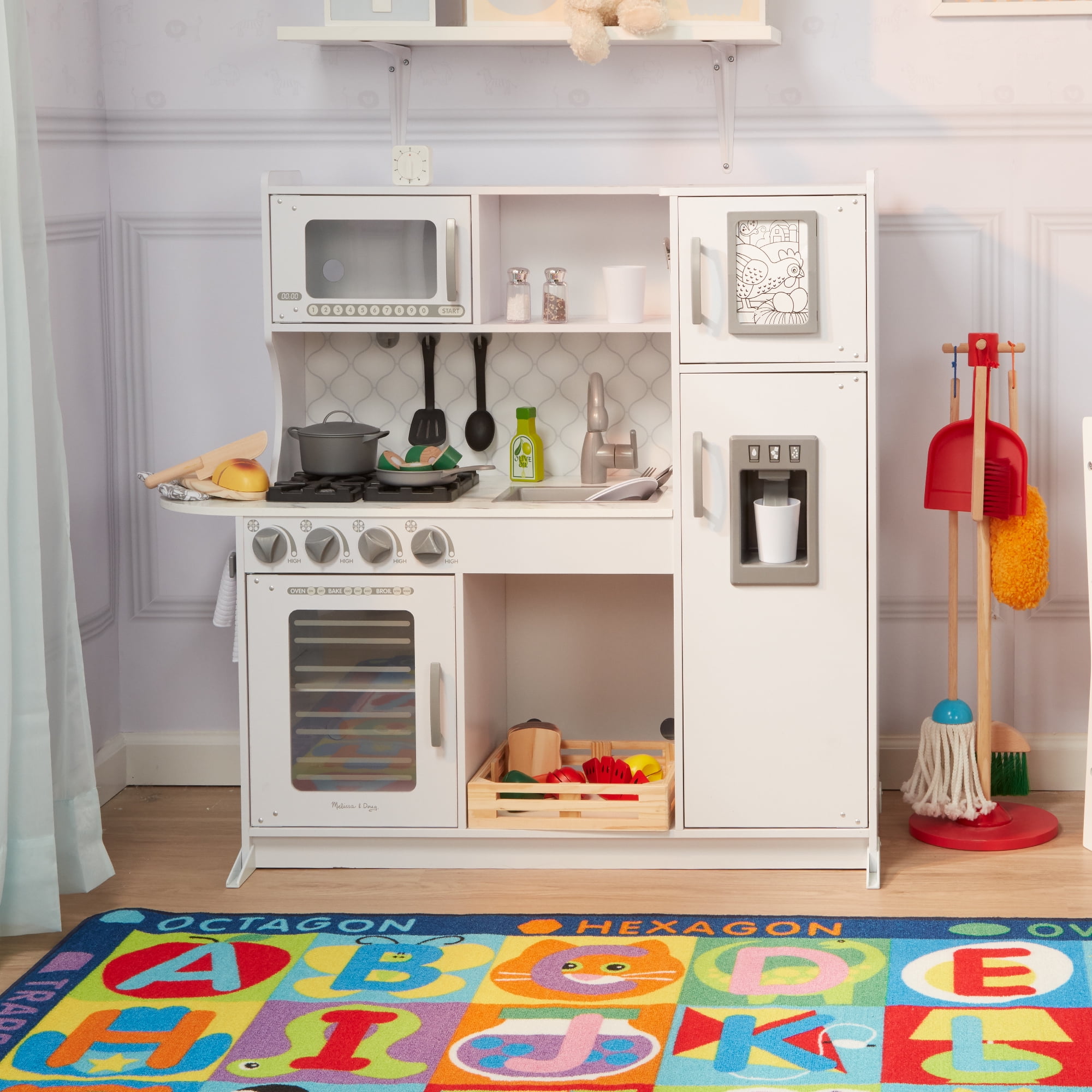 melissa and doug kitchen playset