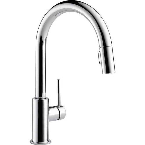Delta Trinsic Kitchen Faucet with Pull-Down Spray, Available in Various Colors by Delta