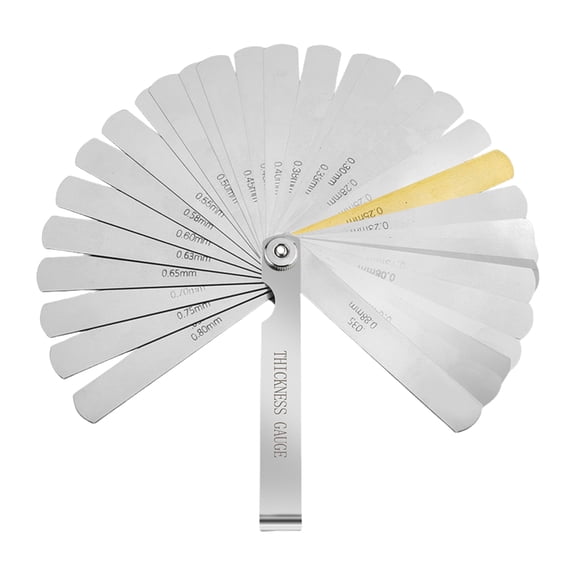 Professional Feeler Gauge Set Stainless Steel for Multifunctional Applications