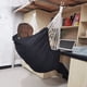 thumbnail image 1 of Silla colgante para dormitorio, dormitorio, estudiantes universitarios, hamaca colgante para interiores y exteriores, cesta colgante de lona extragrande gruesa, 1 of 1