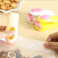 thumbnail image 4 of 1 Pc Portable Household Mini Sealing Machine Heat Food Saver for Plastic Bags Package Gadgets Tools Heat Press, Orange, 4 of 5