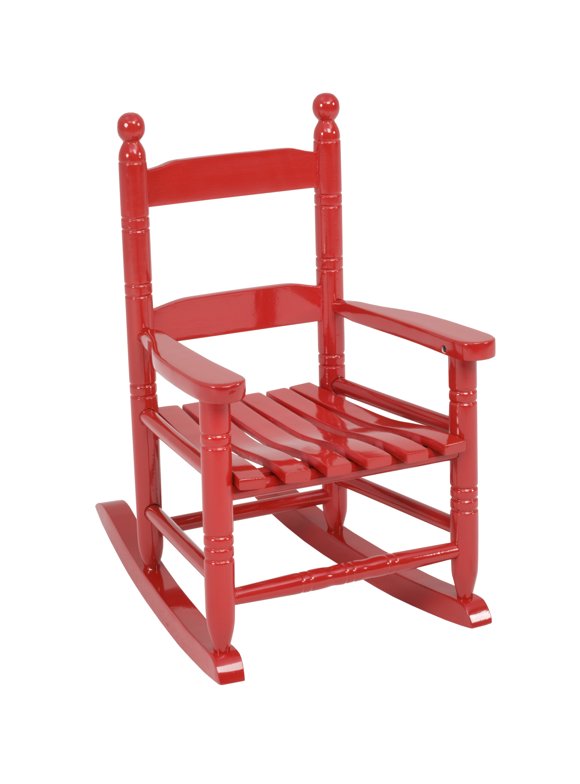 Jack Post Indoor-Outdoor Porch Rocker for Children Ages 1-3 Rocker Painted in Red