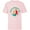 Soft Pink, variant on Disney The Little Mermaid Ariel and King Triton Father's Day - Short Sleeve T-Shirt for Kids - Customized-White