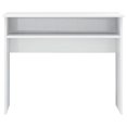 thumbnail image 2 of vidaXL Desk High Gloss White 90x50x74 cm Engineered Wood, 2 of 4