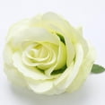 thumbnail image 3 of Cabeza de rosa artificial, accesorio de decoración para bodas, color verde claro, 3 of 9