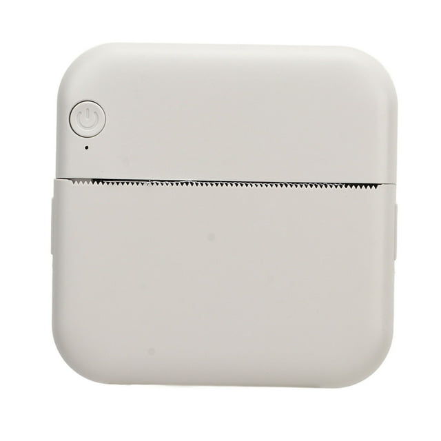 Portable Thermal Printer with Built-in Battery for Wireless Inkless Printing of Photos, Labels, and Shopping Lists, Compact Design for On-the-Go Use