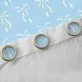 thumbnail image 4 of Manfei Kawaii Blue Bowknot Black Out Curtains for Kids, Cute Princess Bow Curtains Pack of 2 (42x63 Each), Cartoon Bow-tie Bedroom Curtains, Black Out Curtains Home Decor, 4 of 6
