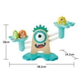thumbnail image 3 of Hape Monster Math Balance Scale with Monster Family Figures, Preschool & Toddler, 3 of 8
