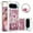 Colorful Rose Gold, variant on CCSmall for Google Pixel 9 Pro XL Case Clear Glitter Bling for Women, Flowing Liquid Quicksand Sparkly Cover with Diamond Ring Holder Case for Google Pixel 9 Pro XL LSZ Colorful