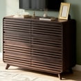 thumbnail image 7 of Dresser for Bedroom with 8 Drawers, 48" Wide Wood Dressers & Chests of Drawers Slides Pre-Installed, Wooden Dresser TV Stand, Modern Closet Clothes Storage Organizer for Bedroom, Natural Oak, 7 of 7