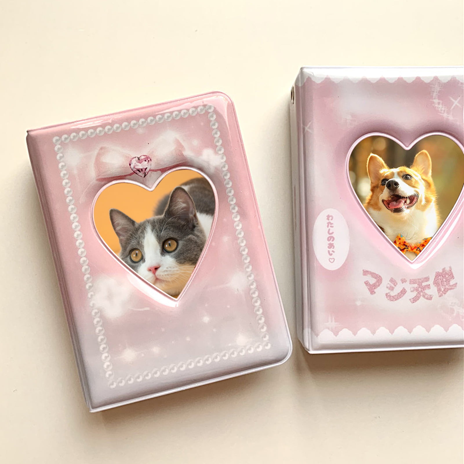 72 Pockets Cute Cat Photo Album Holder Candy Color Album for 4 Inch Mini  Instax & Name Card Photo Album - AliExpress