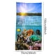 thumbnail image 3 of Fiudx Toalla de Playa de Microfibra, Ultraligera y Resistente a La Arena, de Secado Rápido, Perfecta para Piscina, Viajes y Camping. Diseño Compacto, Tamaño 30 X 60 Pulgadas, Suave y Absorbente, de S, 3 of 3