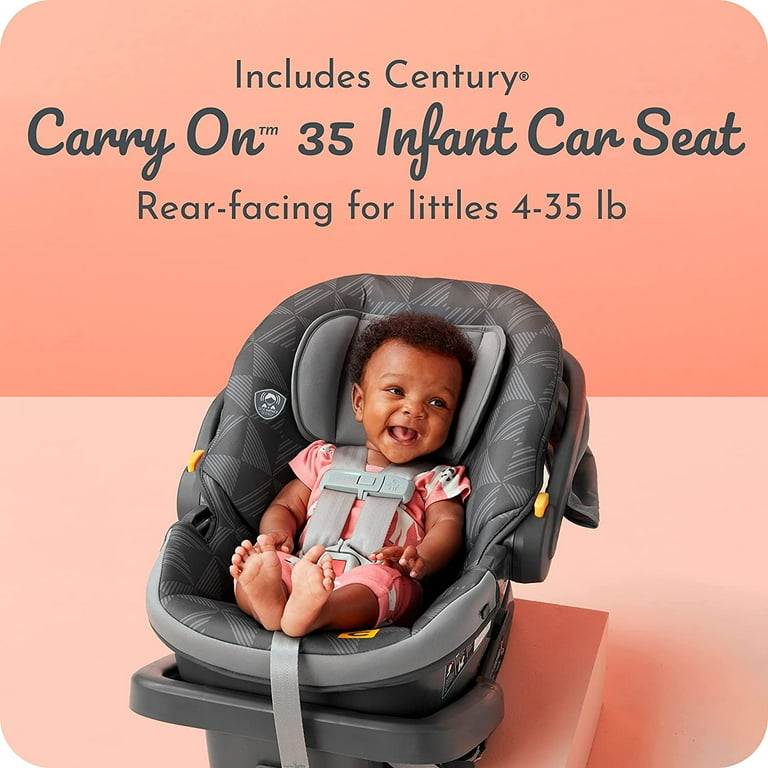 Baby car seat with wheels cheap