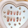 thumbnail image 4 of Milue 10Pcs Flatback Glass Nails Rhinestones Nail Art Decoration Manicure Accessory, 4 of 21