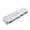 Silver, variant on Multiple Port USB C Adapter Including Storage Card Slot 3 USB Hubs Rapid 5Gbps For Panel PC Lightweight strong ABS Case