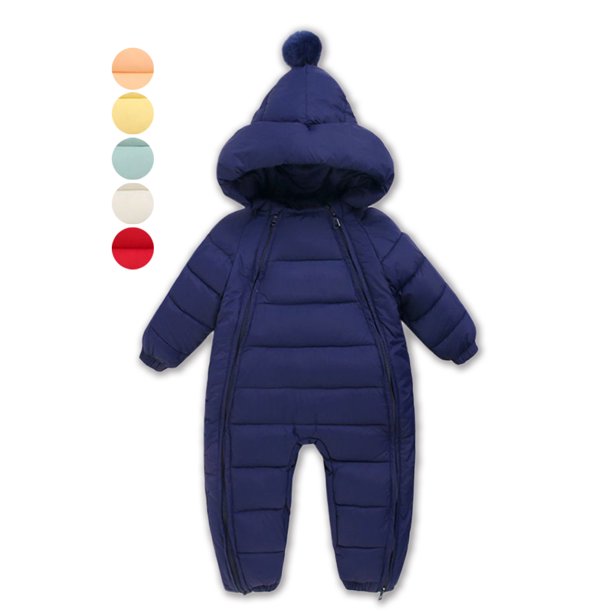 URMAGIC URMAGIC Baby Girl Boy Winter Snowsuit Infant Thicken Down