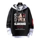 thumbnail image 3 of Sudadera con capucha de retales para hombre, jersey de 2 piezas con estampado de Anime falso, Slam Dunk, Shohoku, Sakuragi, Hanamichi, ropa de calle, 3 of 3