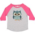 thumbnail image 3 of Inktastic Blue Owl on Tree Branch Boys or Girls Toddler T-Shirt, 3 of 5