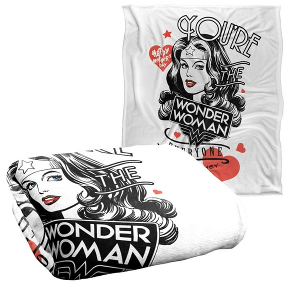 Justice League Blanket, 50"x60" You're The Wonder Woman Everyone Wishes They Had Silky Touch Super Soft Throw Blanket