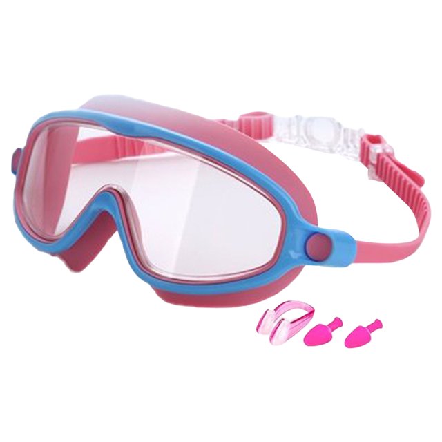 Gafas Natación para Con Tapones La Oreja Clip Nalle () Azul Rosa