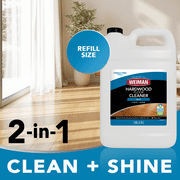 Weiman Hard Wood Floor Cleaner, Safer Choice Certified, 128 oz