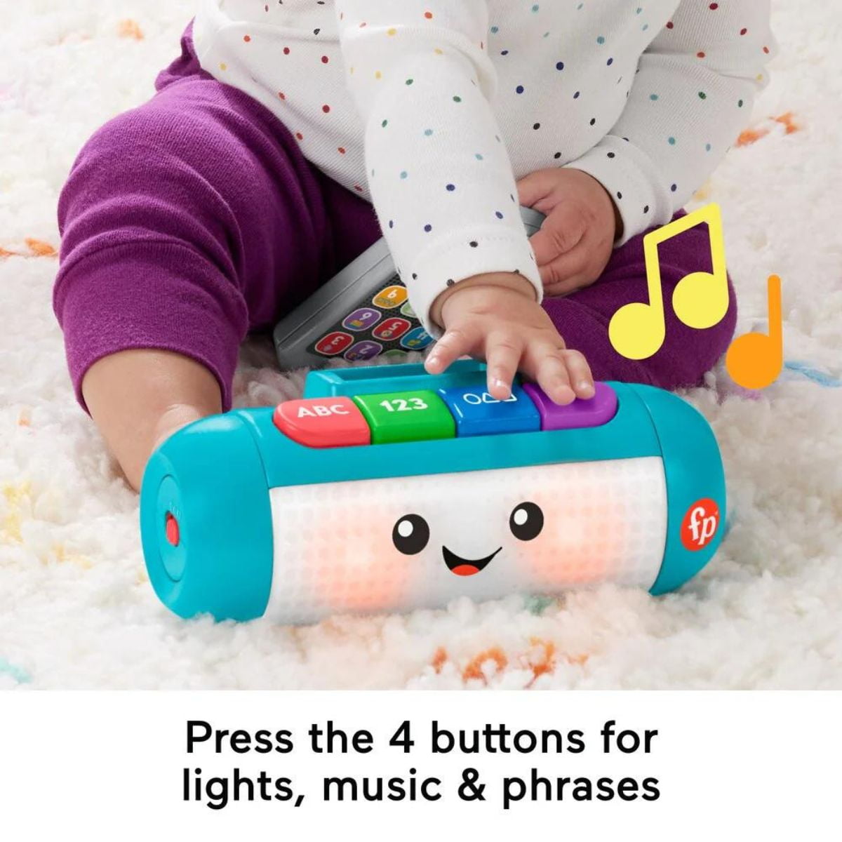 Fisher-Price Portable Unisex Toddler Electronic Learning Systems, Plastic Multicolor