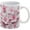 A362, variant on 3D Pink Flowers Blossoms White 3D Coffee Mug White Ceramic Coffee Mug Creative Ceramic Water Cup With Handle Birthday Gift 11Oz