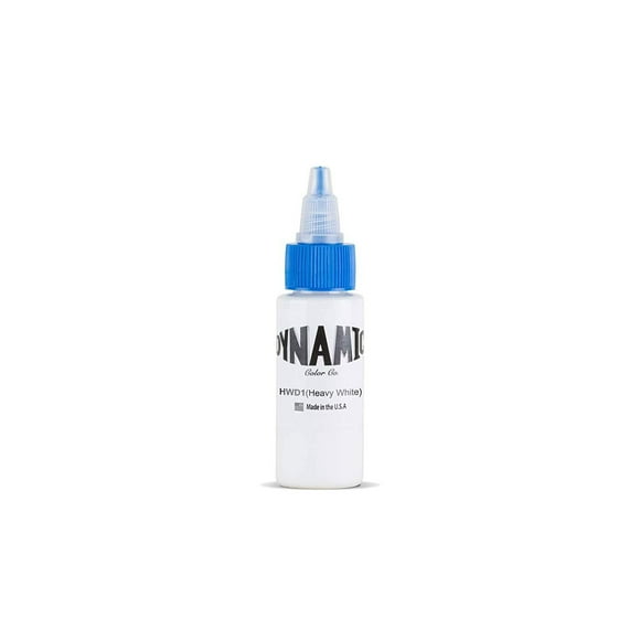 DYNAMIC Tattoo Ink 1-oz & 8-oz: Black,Triple Black,White & Heavy White
