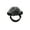 Grey, variant on AOOOWER Outdoor Microphone Windscreen Muff for Magnetic Lavalier Microphones Lapel Headsets Microphone Cover