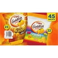 thumbnail image 6 of Goldfish Crackers, Cheddar Colors and Flavor Blasted Xtra Cheddar Crackers, 45 Ct Variety Pack, 6 of 11