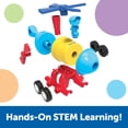 thumbnail image 4 of Learning Resources 1-2-3 Build It! Rocket-Train-Helicopter, Engineering Toys, Ages 2+, 4 of 7
