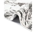 thumbnail image 6 of Unique Loom Blossom Collection Area Rug - Ocho (7' 10" x 10' Rectangle Charcoal/Ivory), 6 of 11
