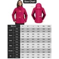 thumbnail image 3 of OutPro Womens Ski Jacket 3 in 1 Waterproof Winter Coat Fleece Windproof Snow Windbreaker,Pink,M, 3 of 11