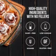 Buttery Cinnamon Roll Topper Mix by Flavor God Premium Natural