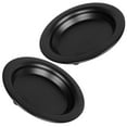 thumbnail image 1 of BEADCEST 2Ud Velas Negro De Metal Con Base Estable Para Ambiente Especial Y Celebraciones, 1 of 8