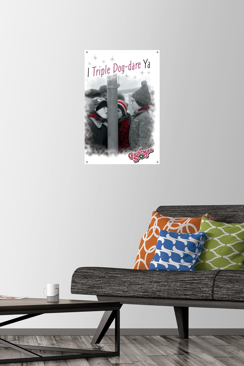 A Christmas Story - Pole Wall Poster with Push Pins, 14.725" x 22.375"