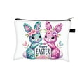 thumbnail image 2 of Bolsa de almacenamiento de Pascua, bolsa de aseo de viaje con cadena antideslizante, bolsa de almacenamiento de cosméticos, bolsa de lavado portátil, adecuada para regalos navideños y campamentos al a, 2 of 6