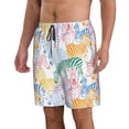 thumbnail image 2 of Goofa Zebra Colourful Printed Mens Swim Trunks Summer Quick Dry Short Beach Swimwear Bathing Suits-XX-Large, 2 of 9