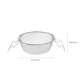 thumbnail image 2 of IFANLANDOR 1Pcs Panier en Acier Inoxydable pour Aliments Frits Design Rond pour Cuisiniers à Domicile, 2 of 6