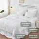 thumbnail image 2 of Set de edredón Bonlino White Boho Shabby Chic Queen/King, 2 of 7