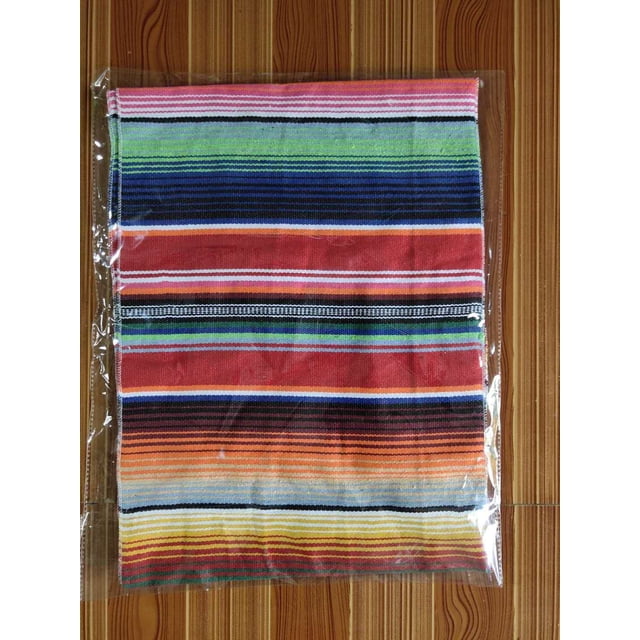 Manta de camino de mesa, manta de arcoíris, manta tejida, camino de mesa, camino de cama, mantel, tapete de picnic, manta de picnic, manta para exteriores