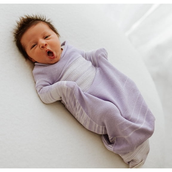 Swaddelini Lavender Swaddle Sleepsack, 6-12 Pounds