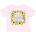 thumbnail image 3 of Inktastic There are so many Beautiful Reasons To Be Happy with sunflower wreath Boys or Girls Toddler T-Shirt, 3 of 5