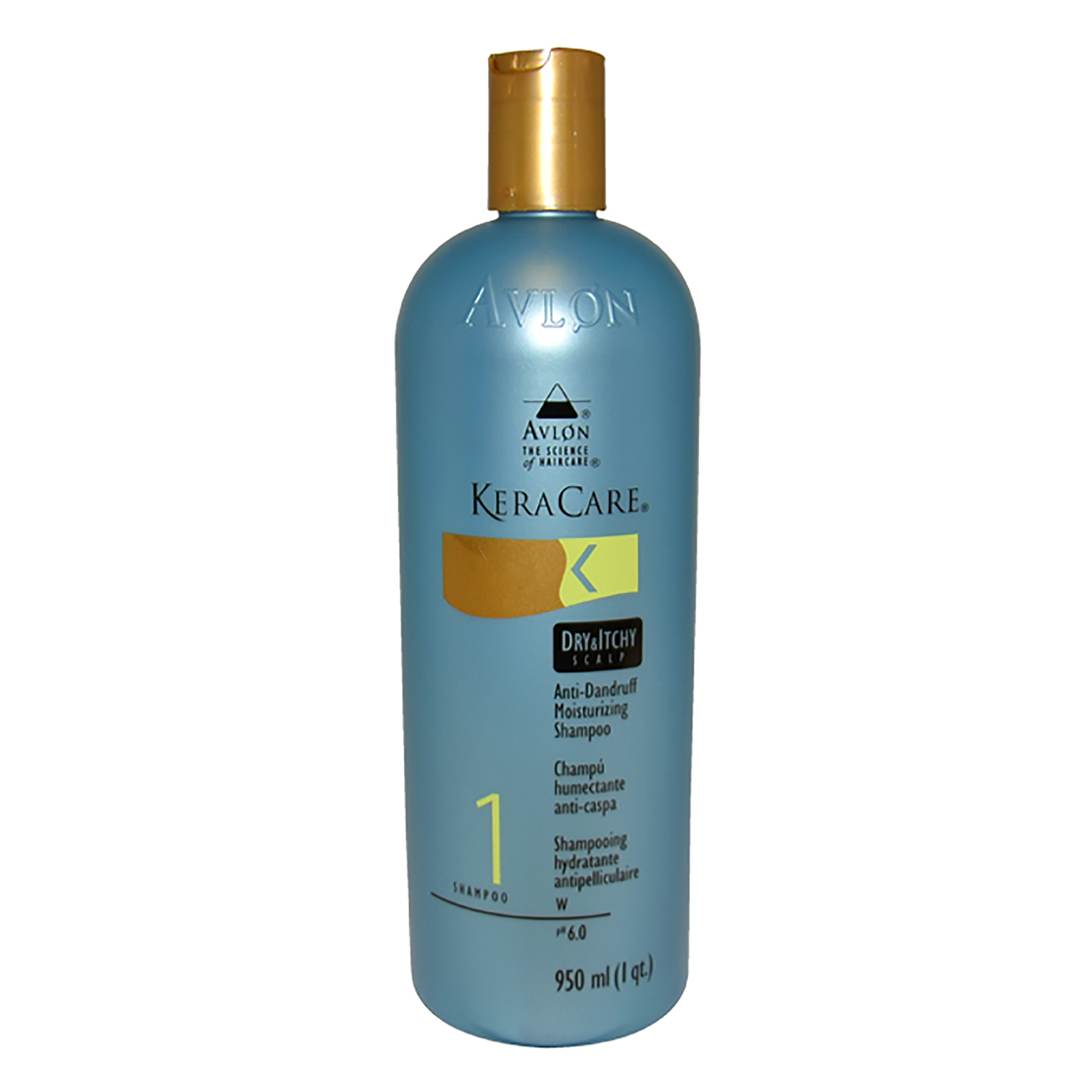 KeraCare Dry and Itchy Scalp AntiDandruff Moisturizing Shampoo by